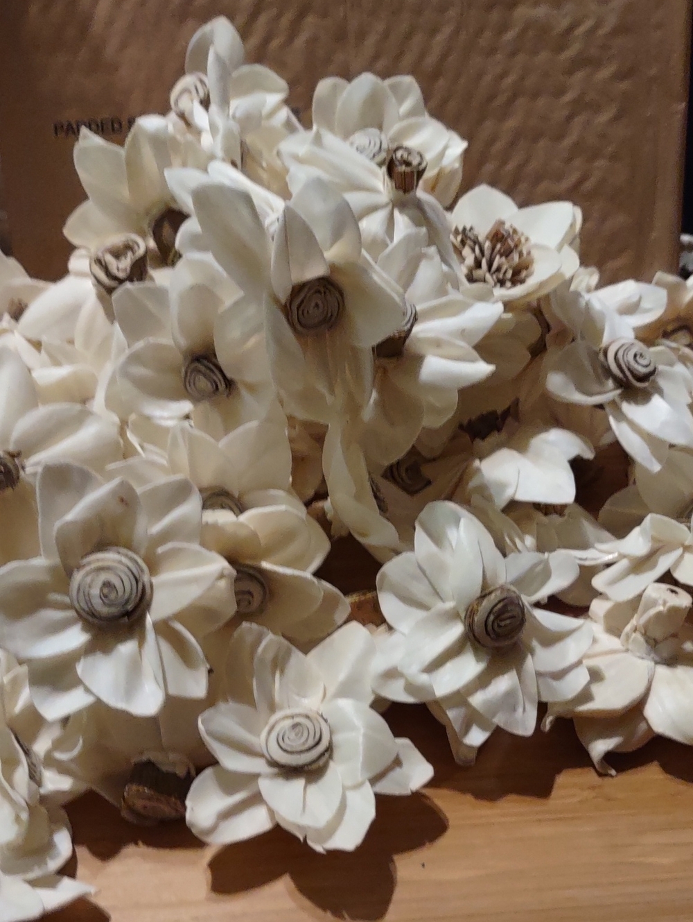 Natural White Sola Wood Flowers 103 Count